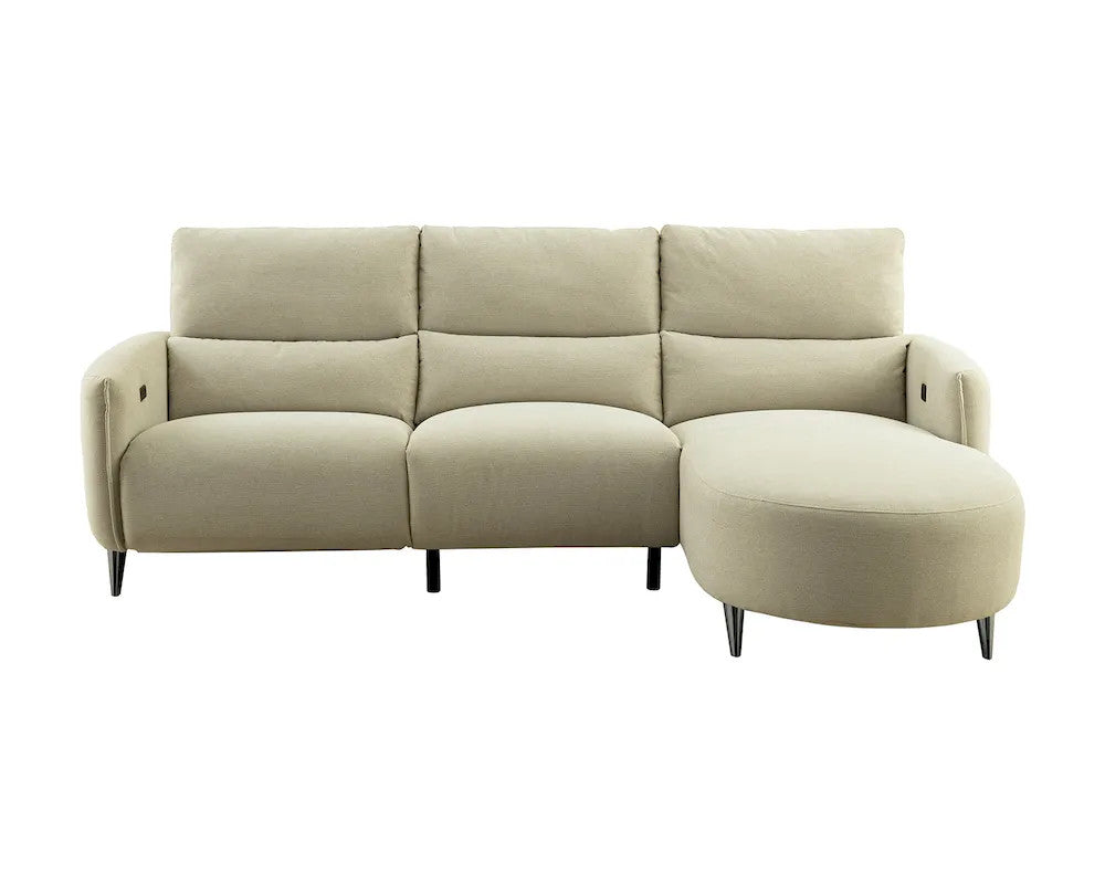 Furniture of America - Galten - Power Sectional - Latte - CM9942LB-SECT-PM-L view 2