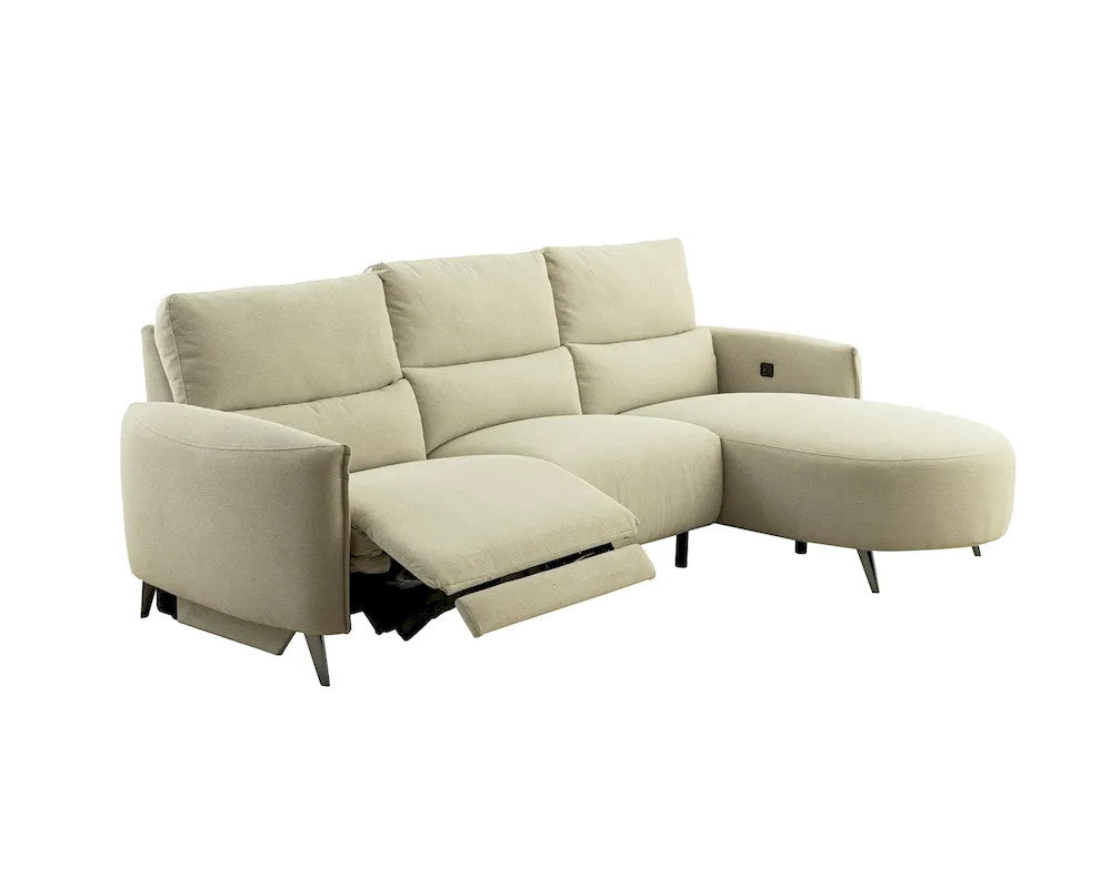 Furniture of America - Galten - Power Sectional - Latte - CM9942LB-SECT-PM-L view 3