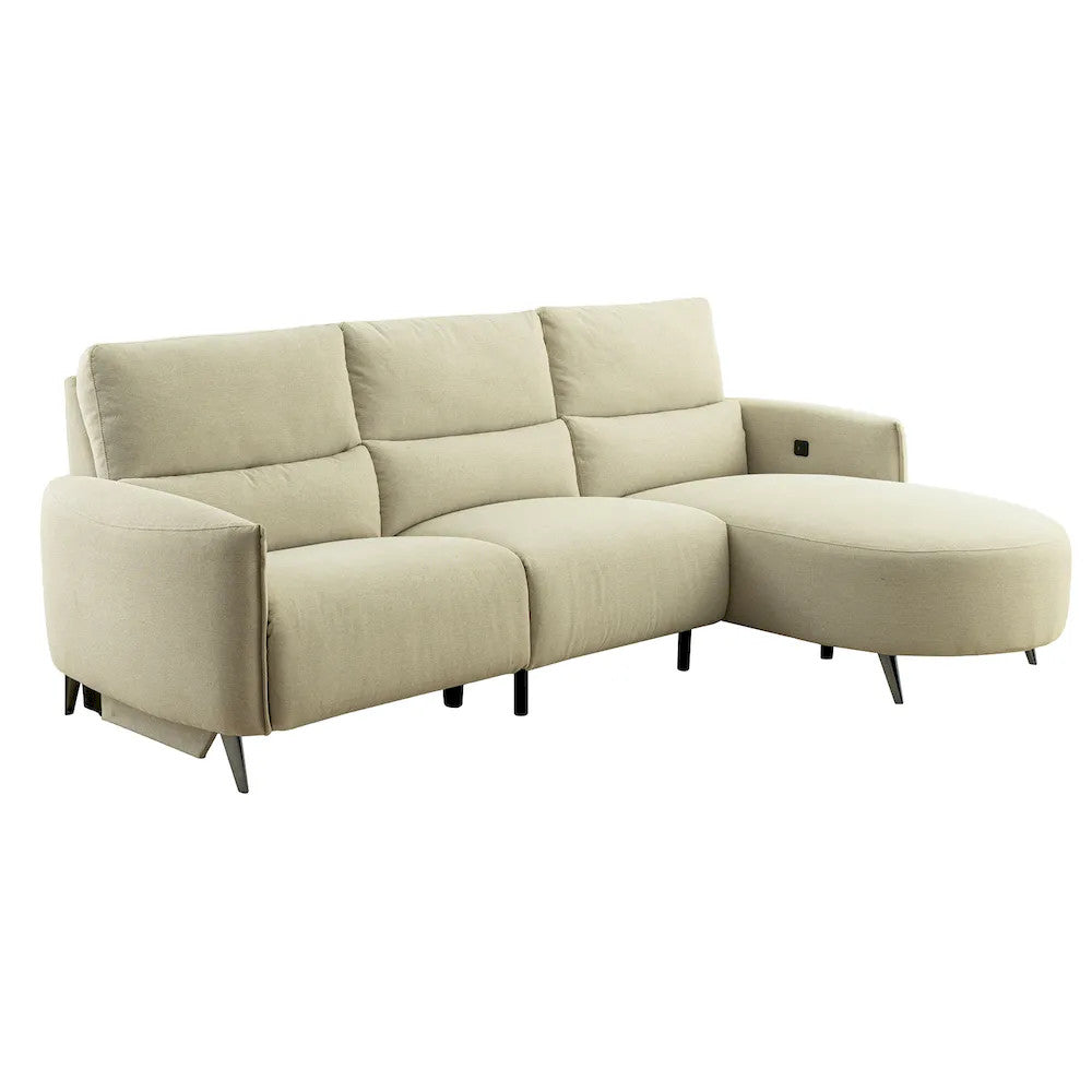 Furniture of America - Galten - Power Sectional - Latte - CM9942LB-SECT-PM-L view 4