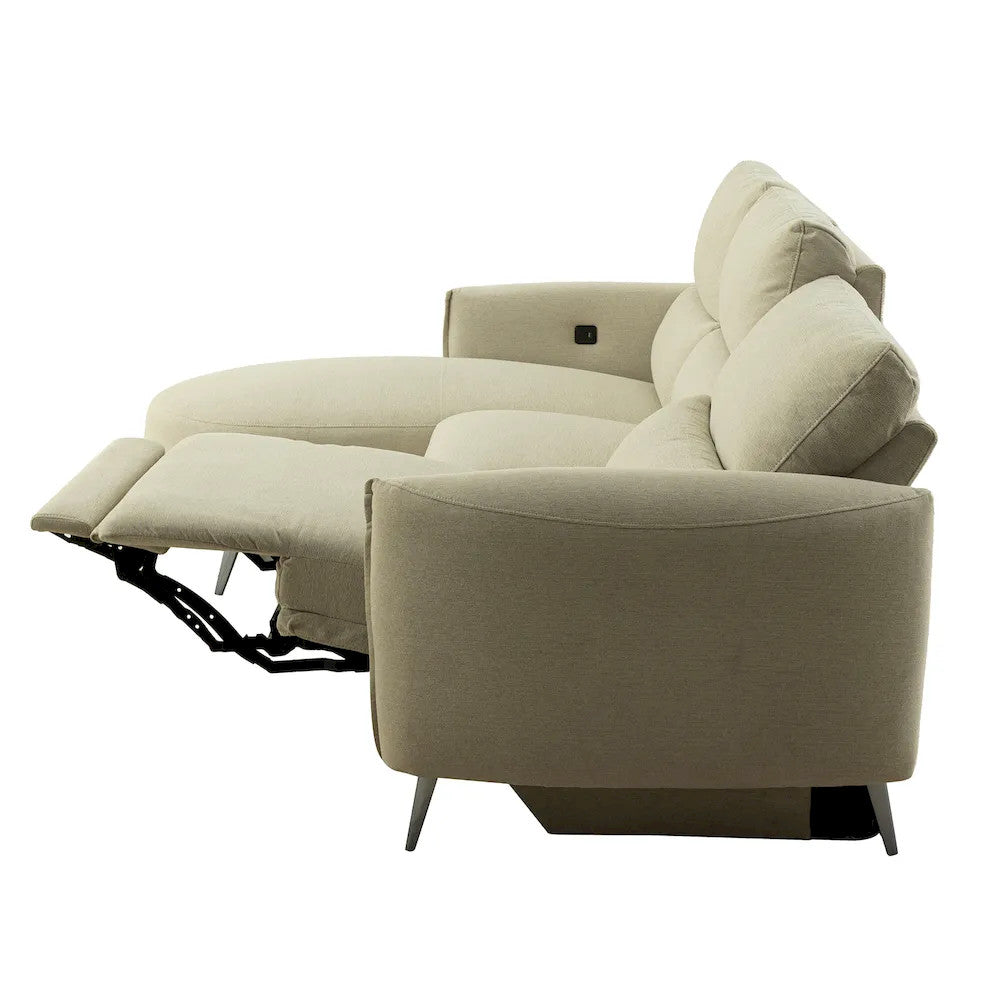 Furniture of America - Galten - Power Sectional - Latte - CM9942LB-SECT-PM-R view 5