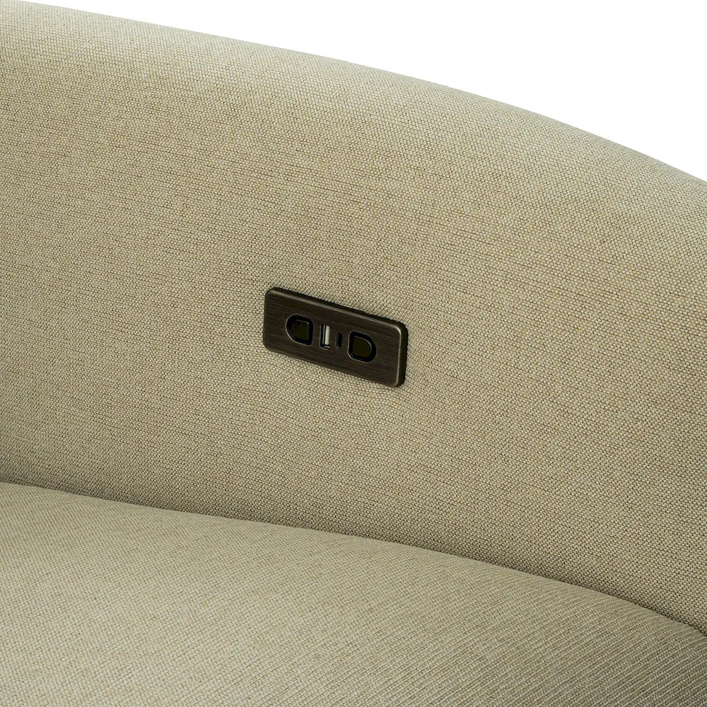 Furniture of America - Galten - Power Sectional - Latte - CM9942LB-SECT-PM-R view 9