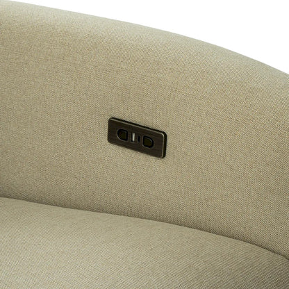 Furniture of America - Galten - Power Sectional - Latte - CM9942LB-SECT-PM-R view 9