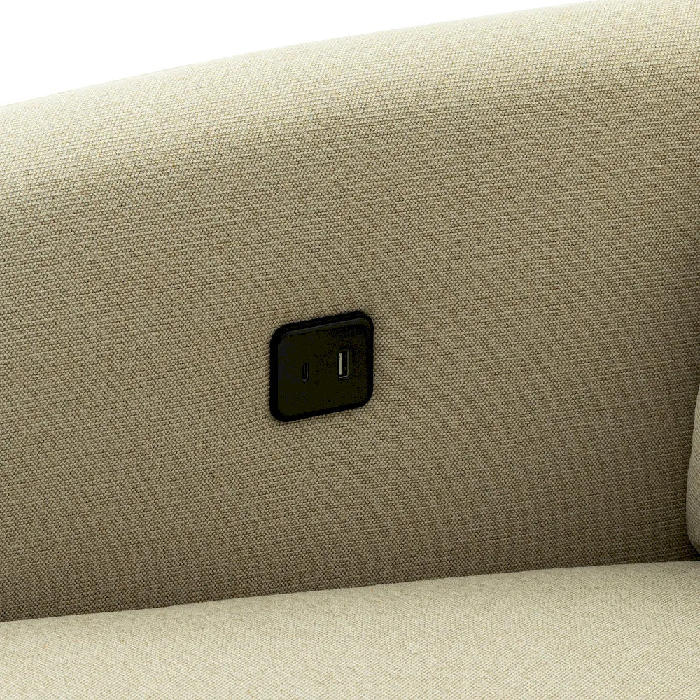 Furniture of America - Galten - Power Sectional - Latte - CM9942LB-SECT-PM-R view 11