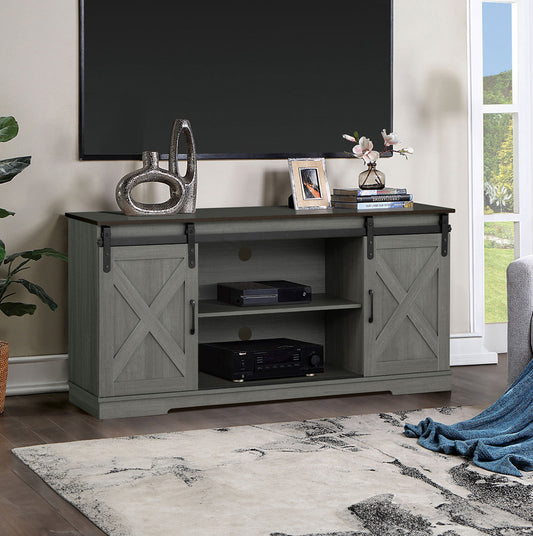 Furniture of America - Garibaldi TV Stand in Brown/Gray - SL-AC4000-TV View 1