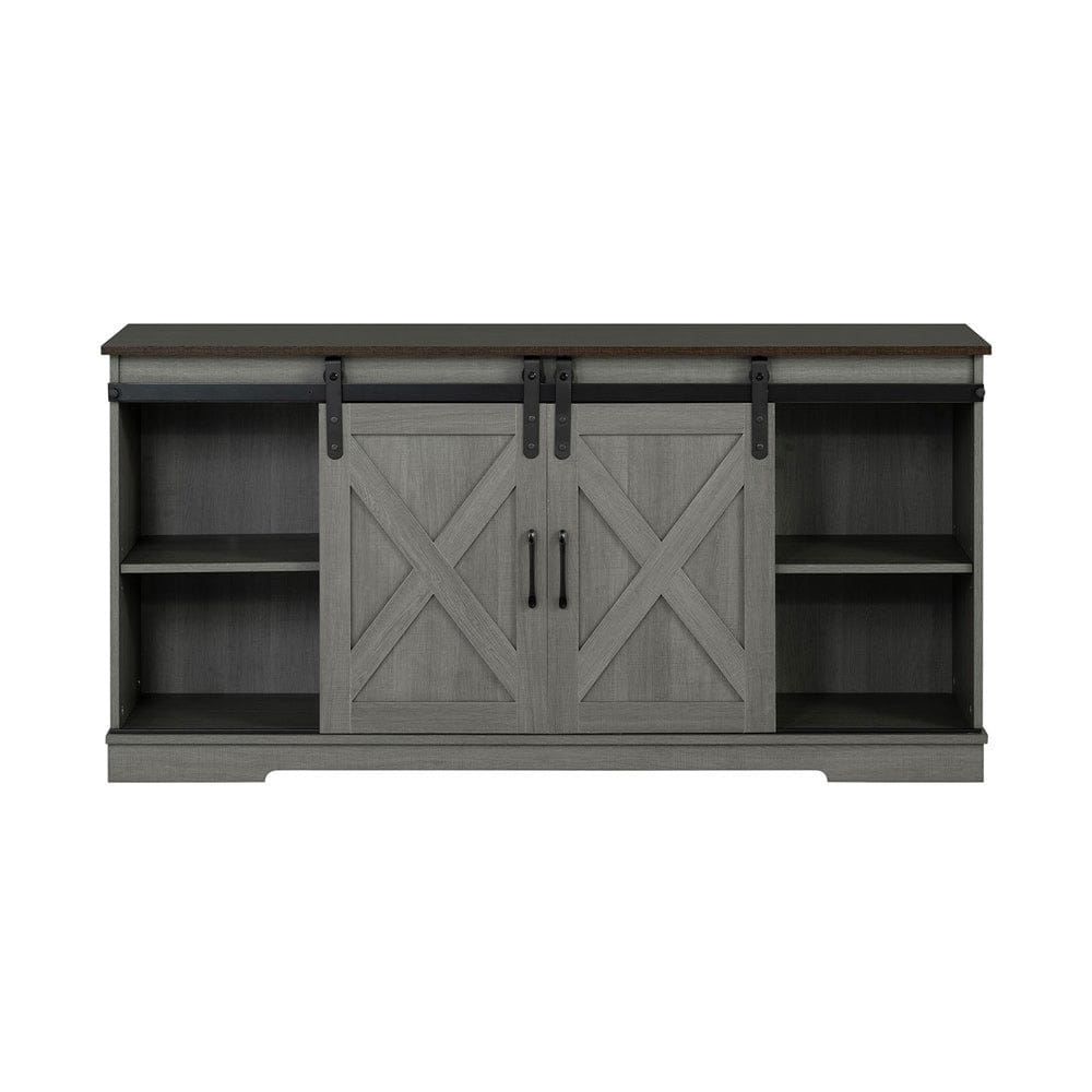 Furniture of America - Garibaldi TV Stand in Brown/Gray - SL-AC4000-TV View 3