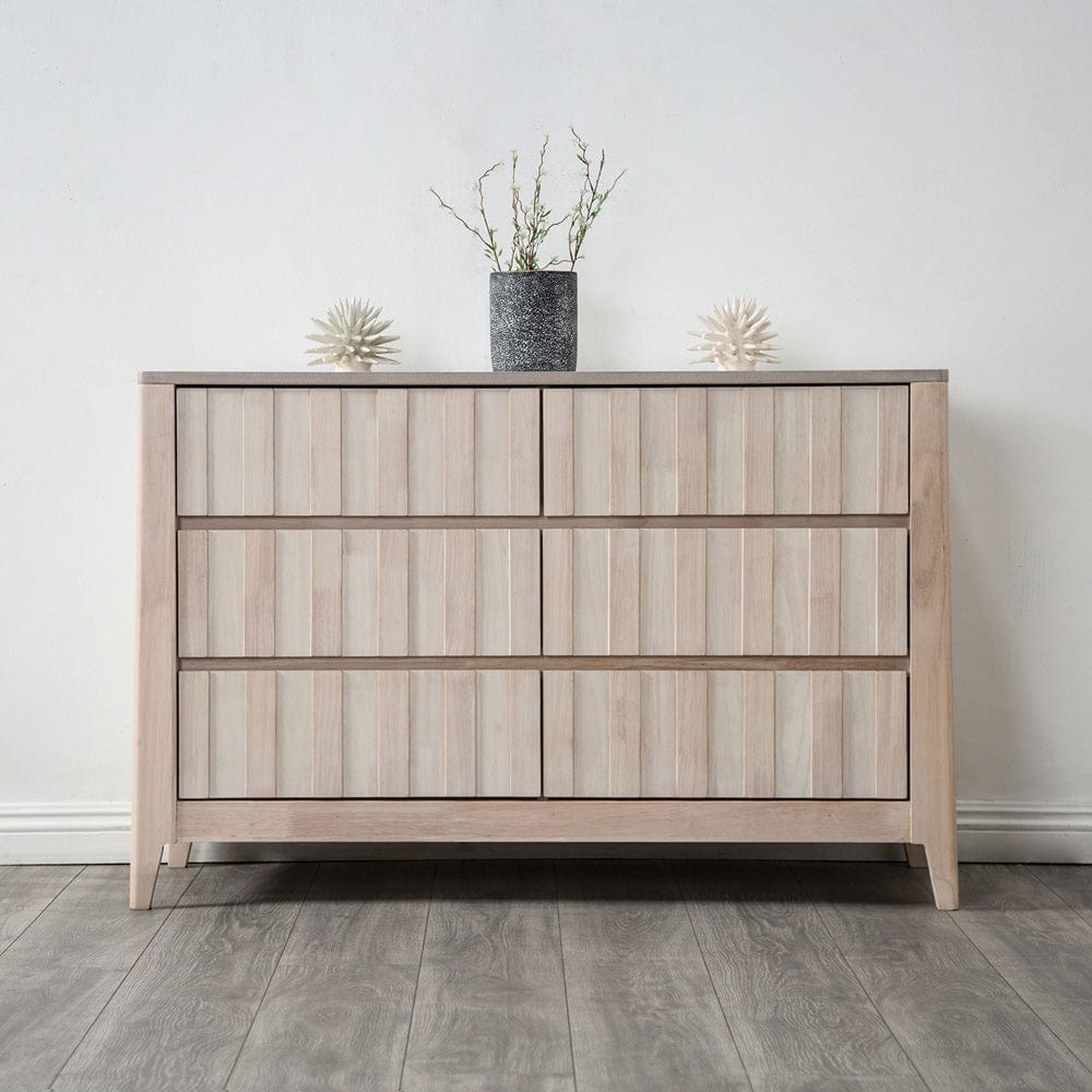 Furniture of America - Gervais Dresser in White Wash - FM7105WH-D View 1