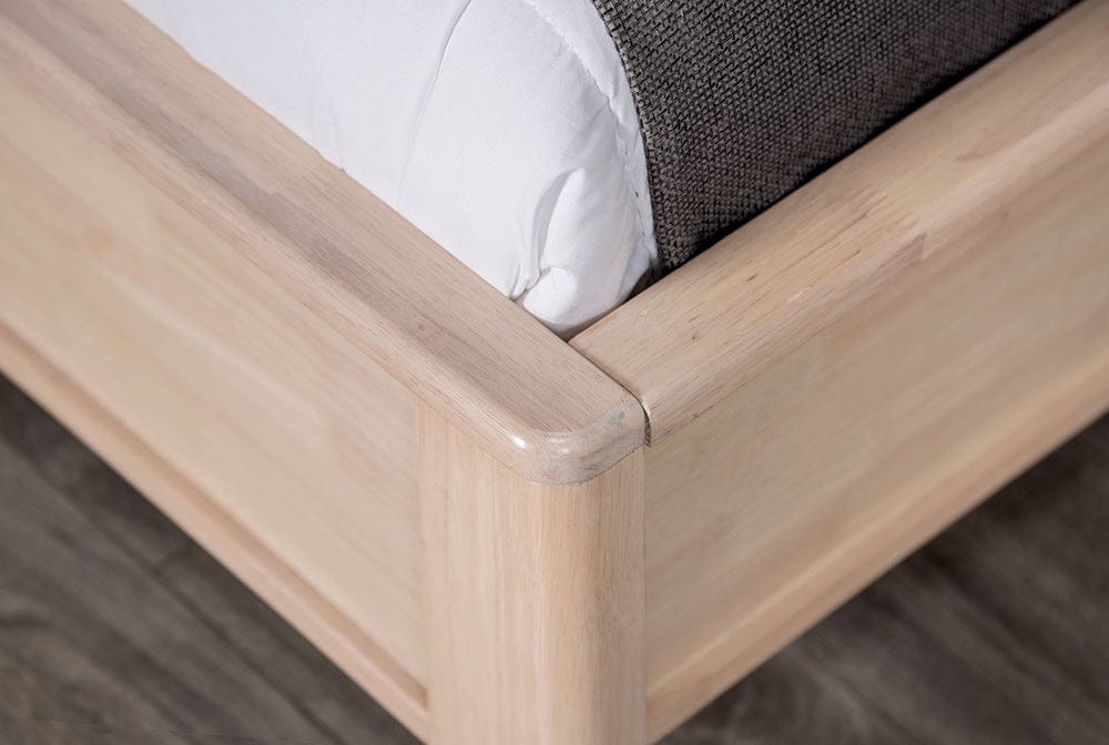 Furniture of America - Gervais Twin Bed in White Wash - FM7105WH-T-BED View 2