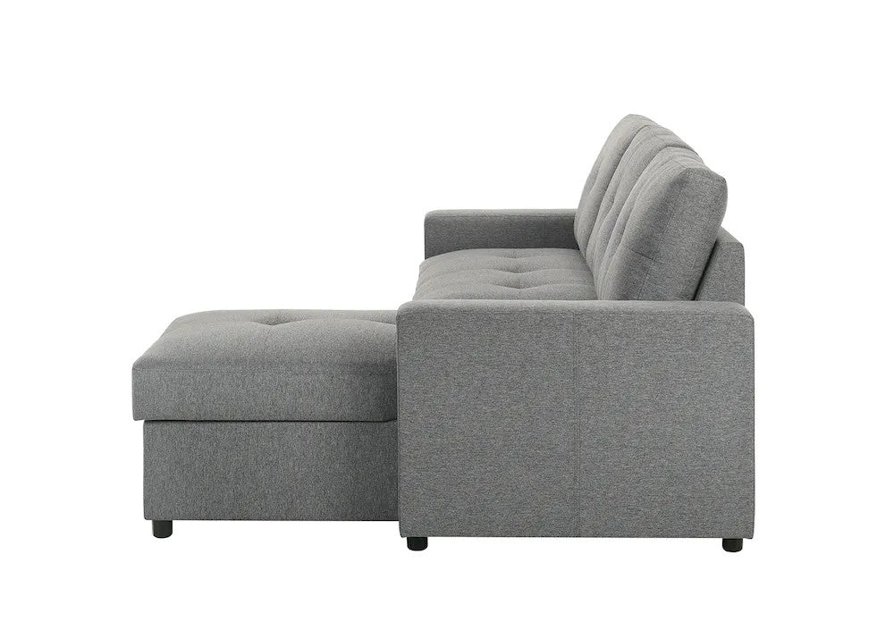 Furniture of America - Giorgi - Sectonal w/ Pullout - Gray - FM6920GY-PK view 5