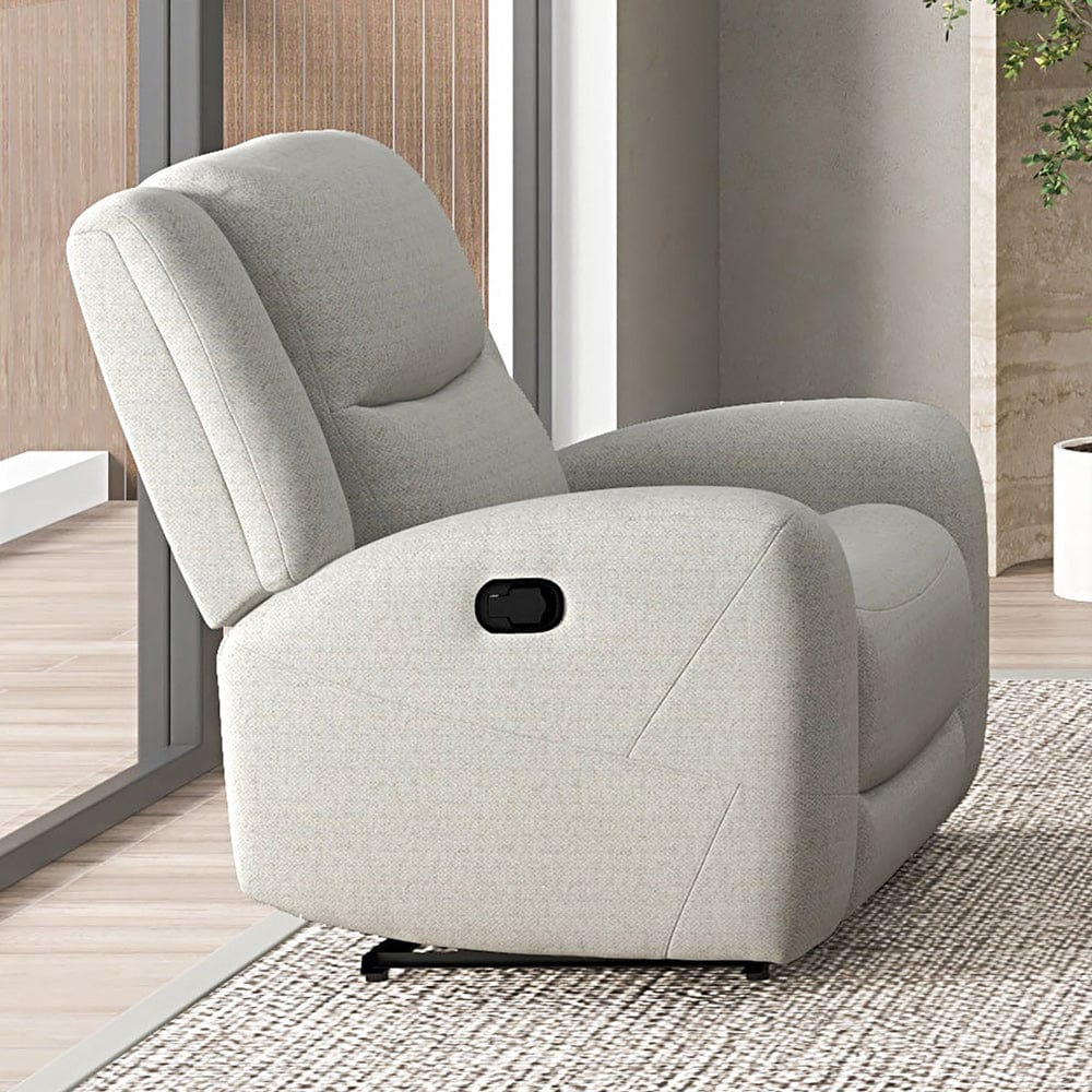 Furniture of America - Giraldus Recliner in Beige - CM9988BG-CH-M View 1