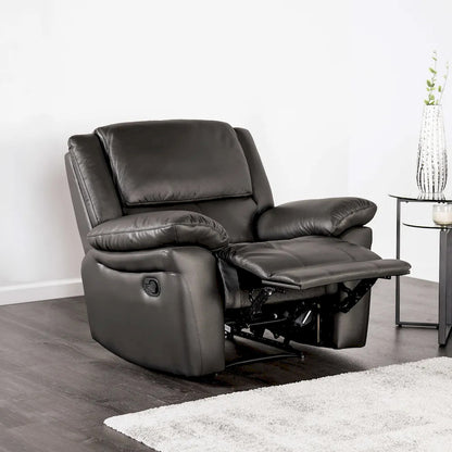 Furniture of America - Glarus - Recliner Chair, Black - FM69003BK-CH-M view 1