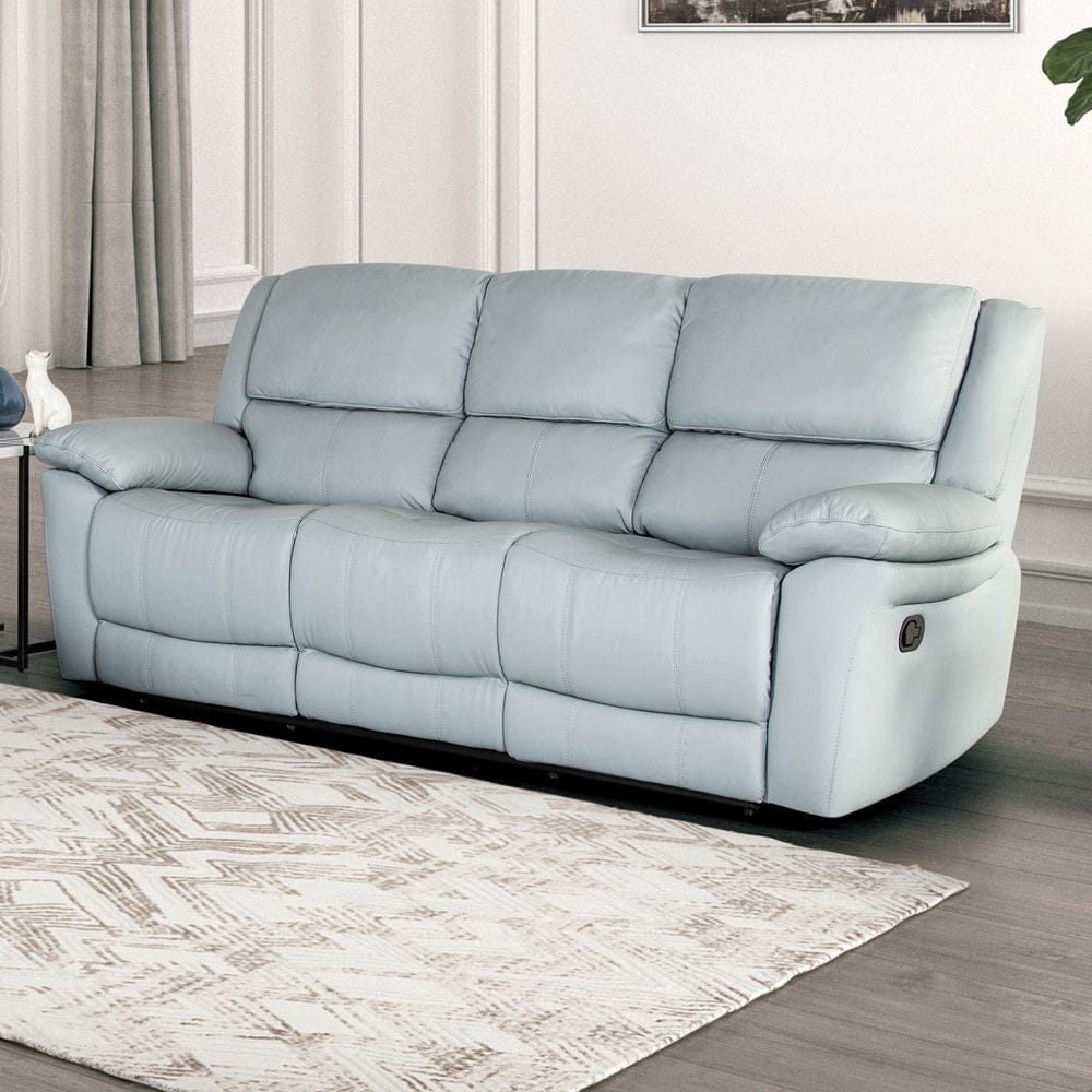 Furniture of America - Glarus Sofa in Powder Blue - FM69003BL-SF-M View 1