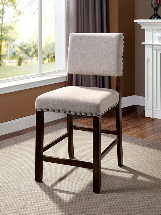 Furniture of America - Glenbrook Counter Ht. Chair Set of 2 in Brown Cherry - CM3018PC-2PK View 1