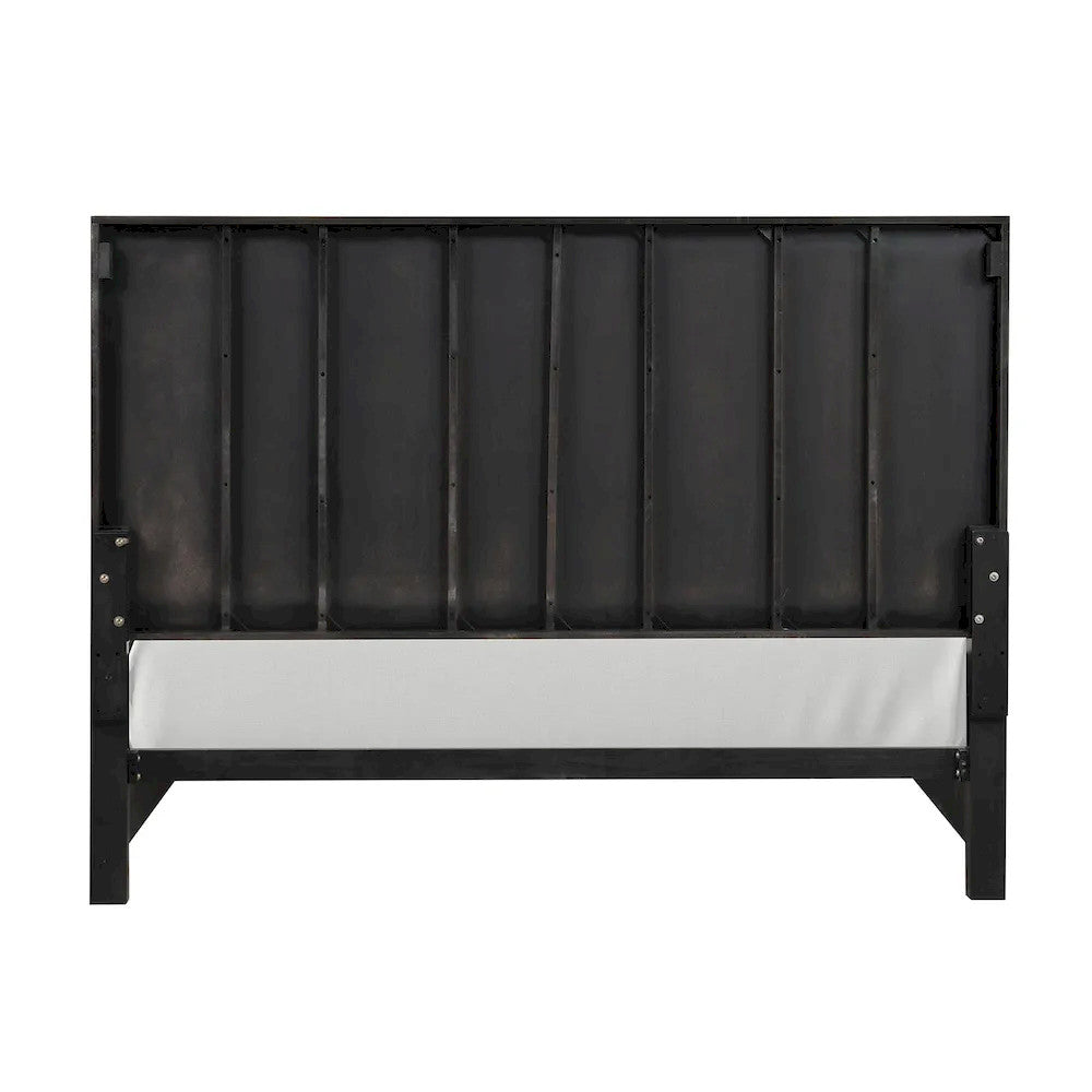 Furniture of America - Goldsberg - 4 Pc. Queen Bedroom Set w/ 2NS - Black/Gold - FM7425BK-Q-P-5PC-2NS view 4