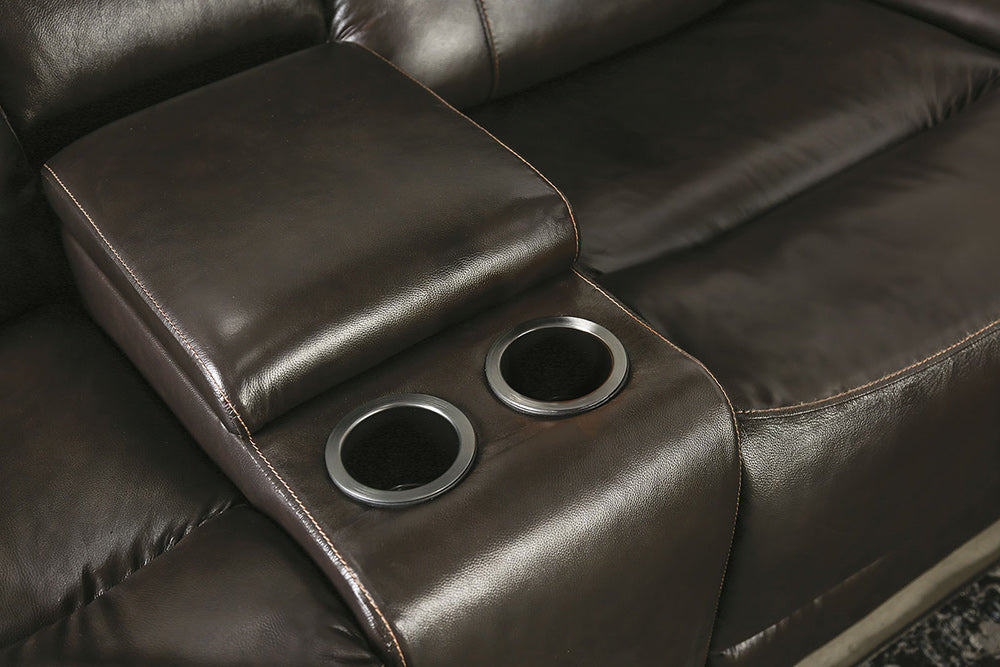 Furniture of America - Gorgius Power Sectional in Espresso - CM9910ES-SECT-PM View 5