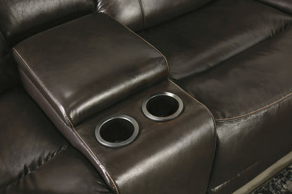 Furniture of America - Gorgius Power Sectional in Espresso - CM9910ES-SECT-PM View 5