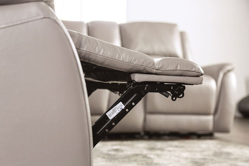 Furniture of America - Gorgius Power Sofa in Light Gray - CM9910ST-SF-PM-PK View 4