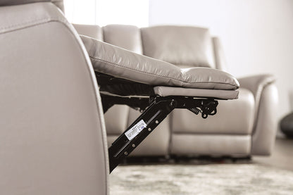 Furniture of America - Gorgius Power Sofa in Light Gray - CM9910ST-SF-PM-PK View 4