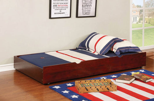 Furniture of America - Grano Trundle/Drawers in Cherry - CM-TR453-CH View 1
