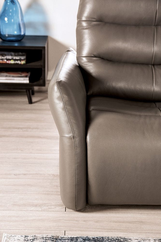 Furniture of America - Granucci Power Sofa + Loveseat in Gray - FM90007GY-PM-2PC View 2