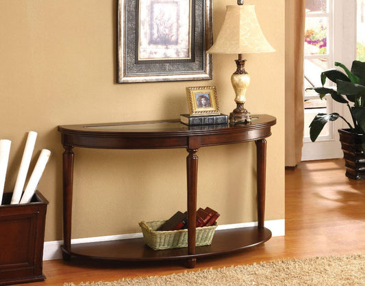Furniture of America - Granvia Sofa Table in Dark Cherry - CM4131S View 1