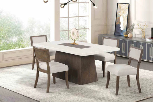 Furniture of America - Grasten - 5 Pc. Dining Table Set - FM3332DB-T-5PC view 1