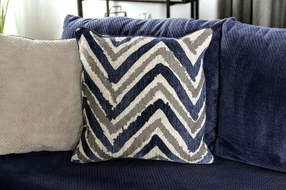 Furniture of America - Griswold Sectional in Navy - SM5151-SECT View 5