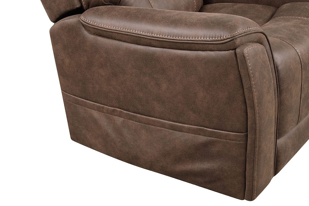 Furniture of America - Guinevra Lift Chair in Walnut - FM68005WN-LC View 9