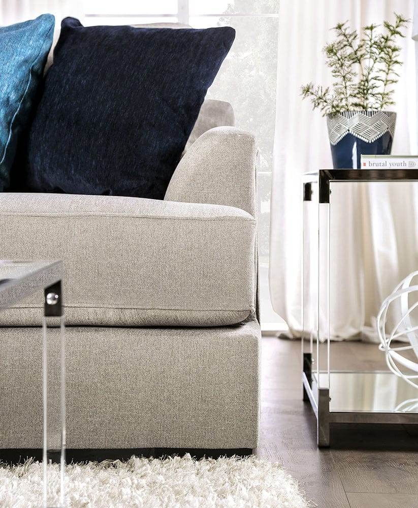 Furniture of America - Gunnersbury Sectional in Gray - SM1120-SECT View 6