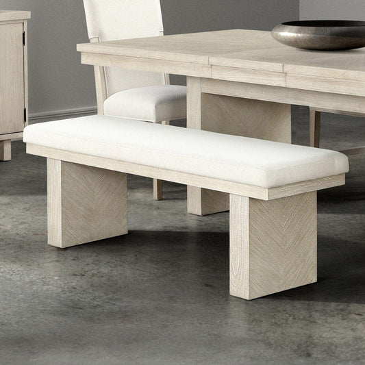 Furniture of America - Hagerman Bench in Natural - FM3410NT-BN View 1
