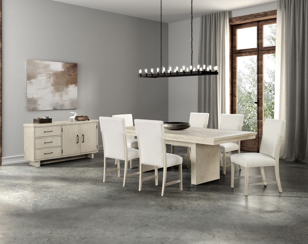 Furniture of America - Hagerman Dining Table in Natural - FM3410NT-T-TABLE View 8
