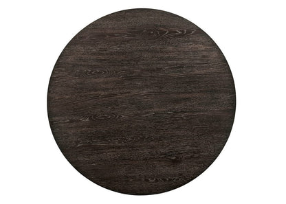 Furniture of America - Haleigh Round Dining Table in Antique White/Dark Walnut - CM3491RT-TABLE View 3
