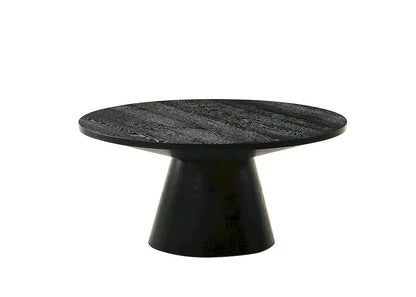 Furniture of America - Halewood - 36" Round Cocktail Table - Black - FM4222BK-36-C-PK view 2