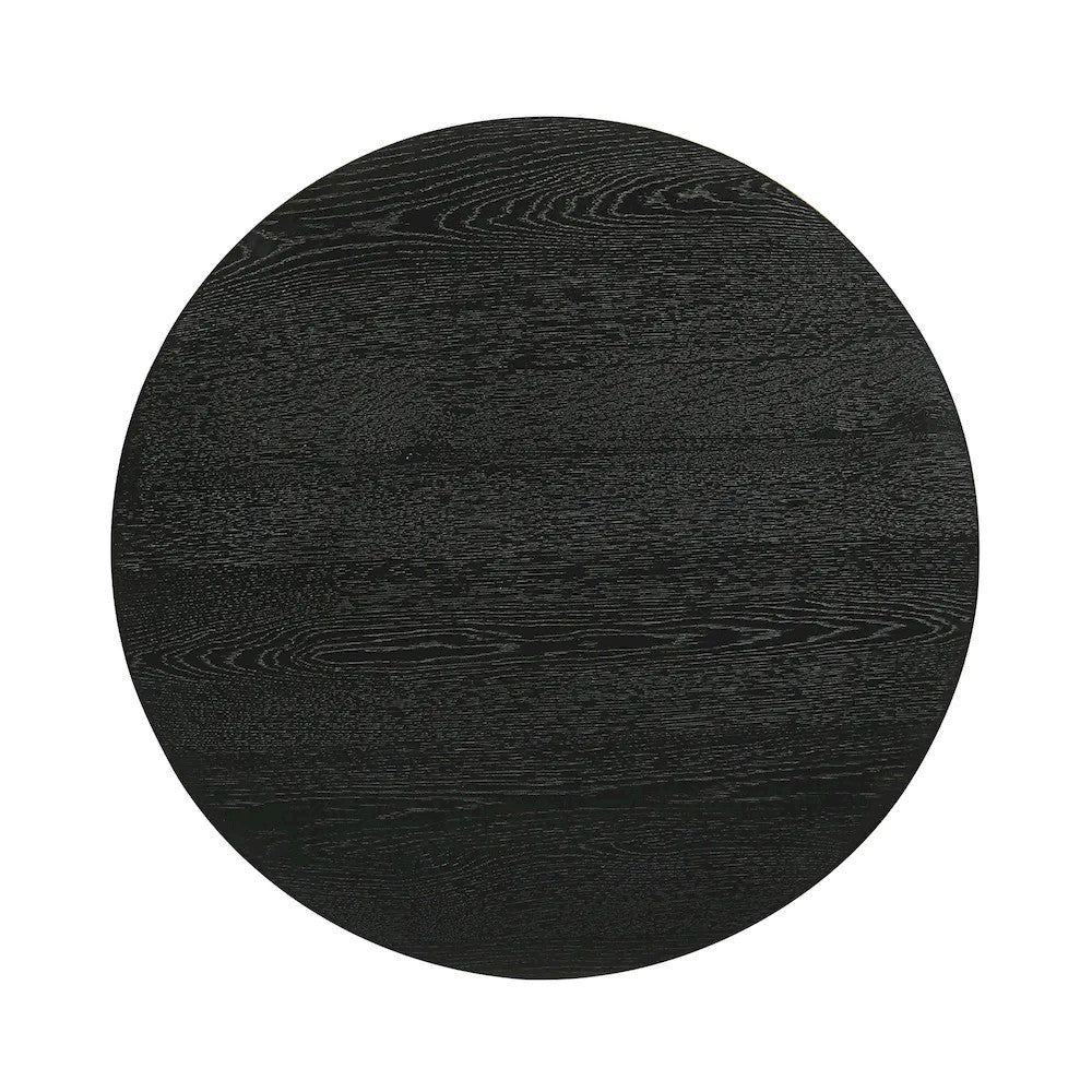 Furniture of America - Halewood - 36" Round Cocktail Table - Black - FM4222BK-36-C-PK view 3