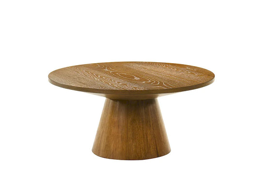 Furniture of America - Halewood - 36" Round Cocktail Table - Walnut - FM4222WN-36-C-PK view 1
