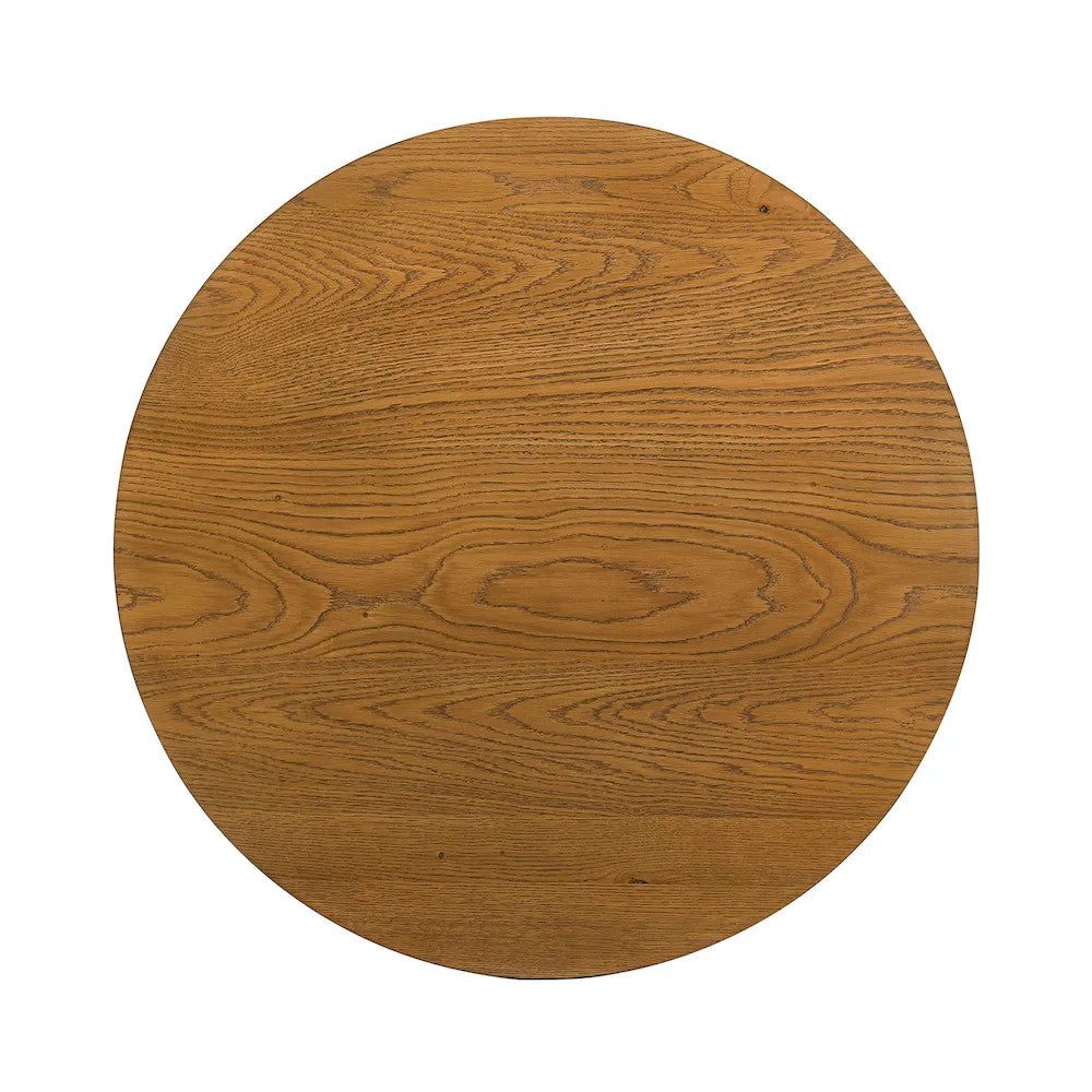 Furniture of America - Halewood - 36" Round Cocktail Table - Walnut - FM4222WN-36-C-PK view 2