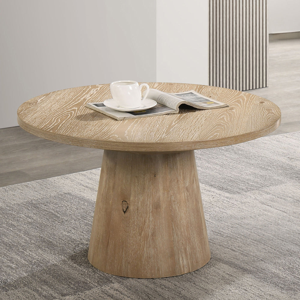 Furniture of America - Halewood Cocktail Table in Oak - FM4222NT-C-PK View 1