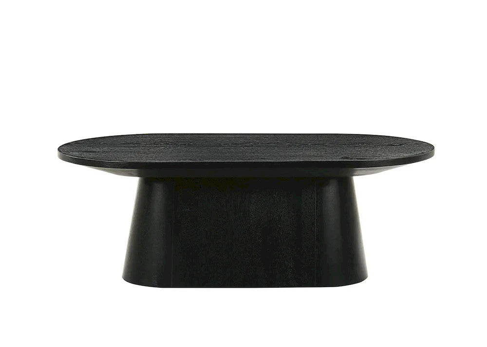 Furniture of America - Halewood - Oval Cocktail Table - Black - FM4222BK-CO-PK view 2