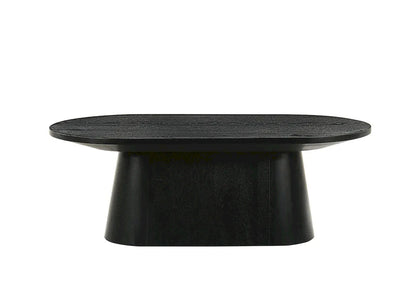 Furniture of America - Halewood - Oval Cocktail Table - Black - FM4222BK-CO-PK view 2
