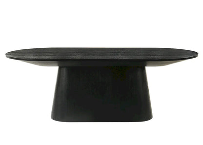 Furniture of America - Halewood - Oval Cocktail Table - Black - FM4222BK-CO-PK view 4