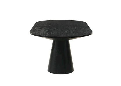 Furniture of America - Halewood - Oval Cocktail Table - Black - FM4222BK-CO-PK view 5