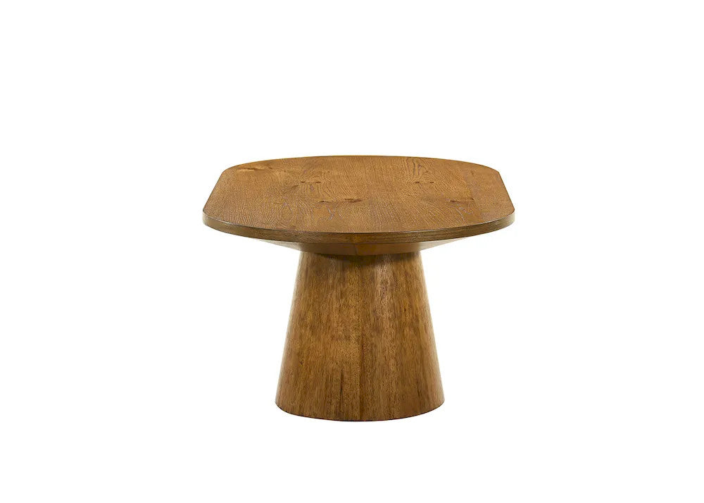 Furniture of America - Halewood - Oval Coffee Table - FM4222WN-CO-PK view 3