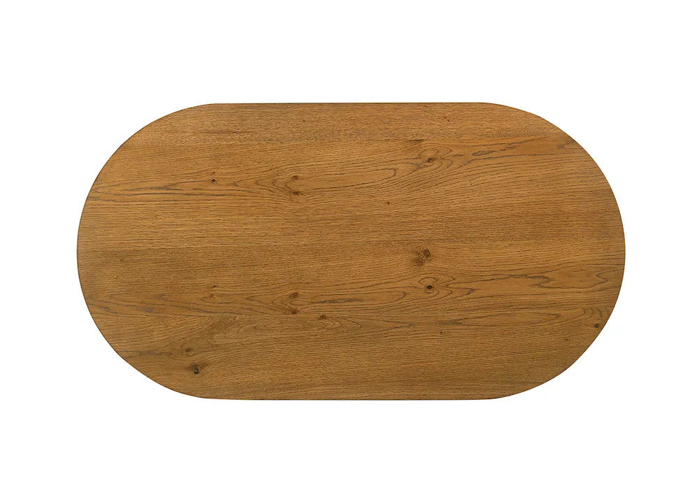 Furniture of America - Halewood - Oval Coffee Table - FM4222WN-CO-PK view 4