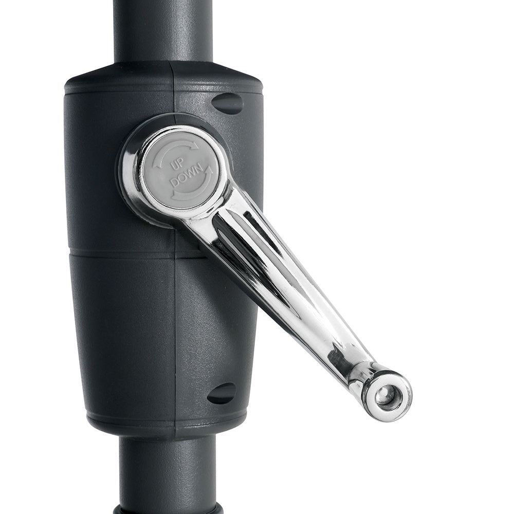 Furniture of America - Halo Market Umbrella in Blue/White/Black - GM-3002BL View 2