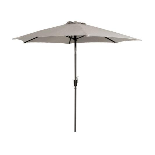 Furniture of America - Halo Round Umbrella in Canvas Stone - GM-3002CS View 1