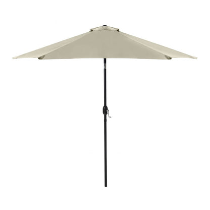 Furniture of America - Halo Round Umbrella in Canvas Stone - GM-3002CS View 5
