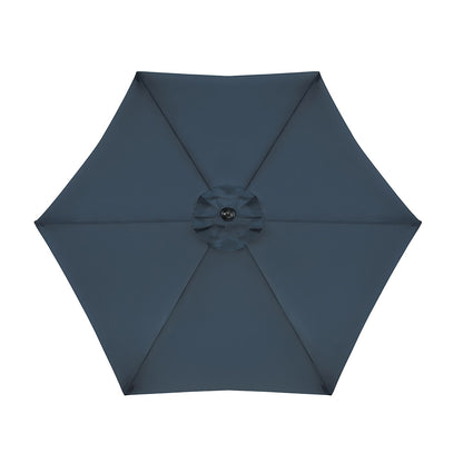 Furniture of America - Halo Round Umbrella in Dark Sapphire - GM-3002DS View 3