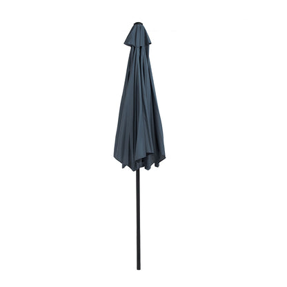 Furniture of America - Halo Round Umbrella in Dark Sapphire - GM-3002DS View 4