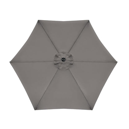 Furniture of America - Halo Round Umbrella in Graphite - GM-3002GR View 3