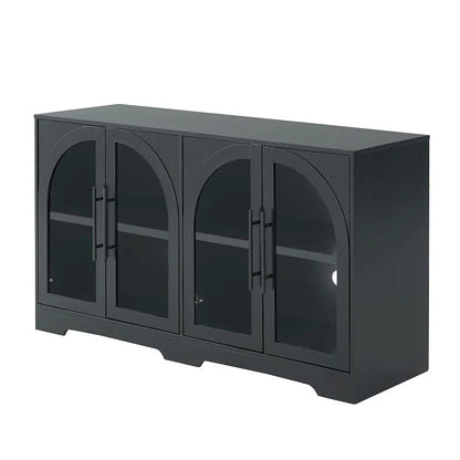 Furniture of America - Halstead - Console - Black - SL-AC8000BK-3A view 2