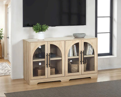Furniture of America - Halstead - Console - Natural - SL-AC8000NT-3A view 1